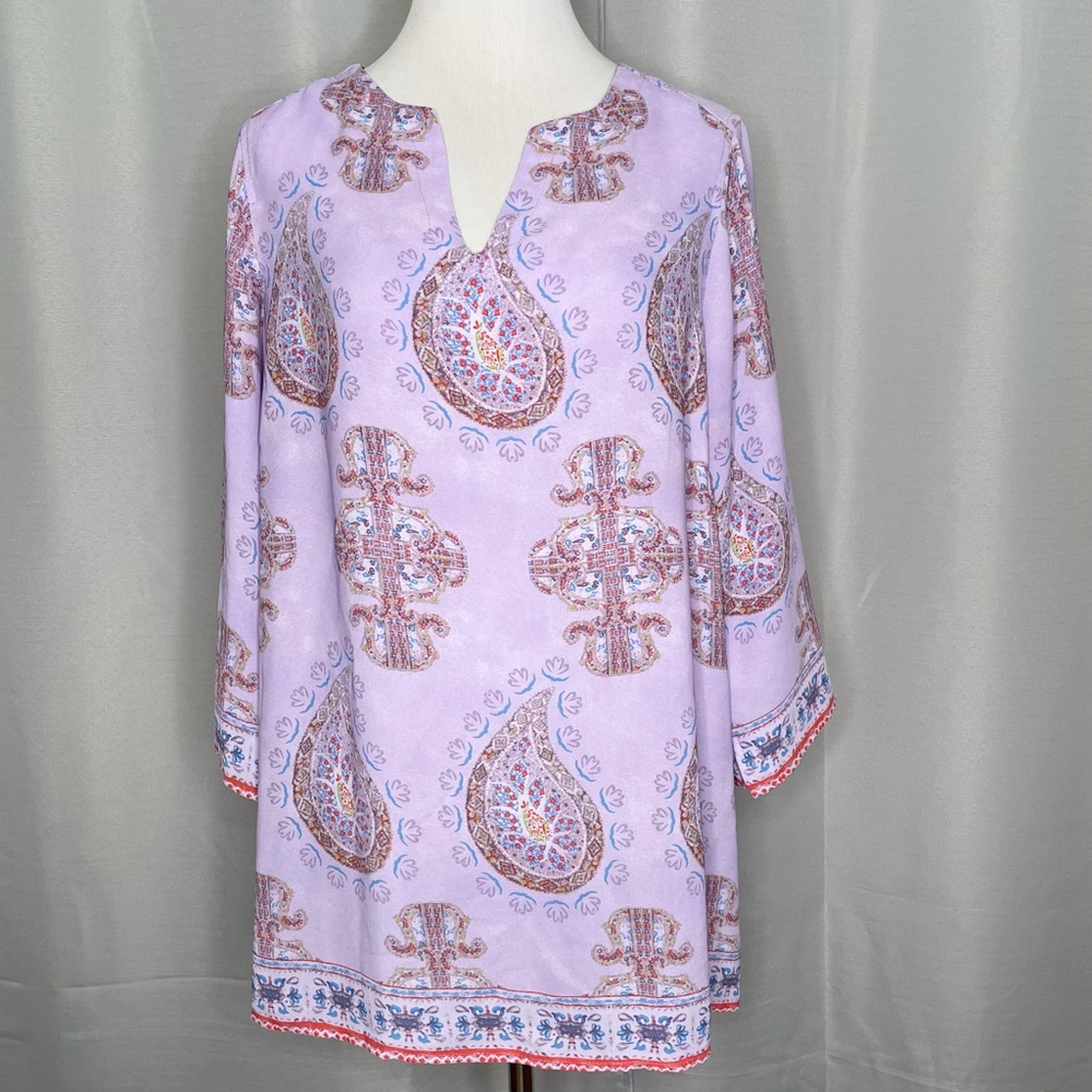 Violet & Claire paisley tunic